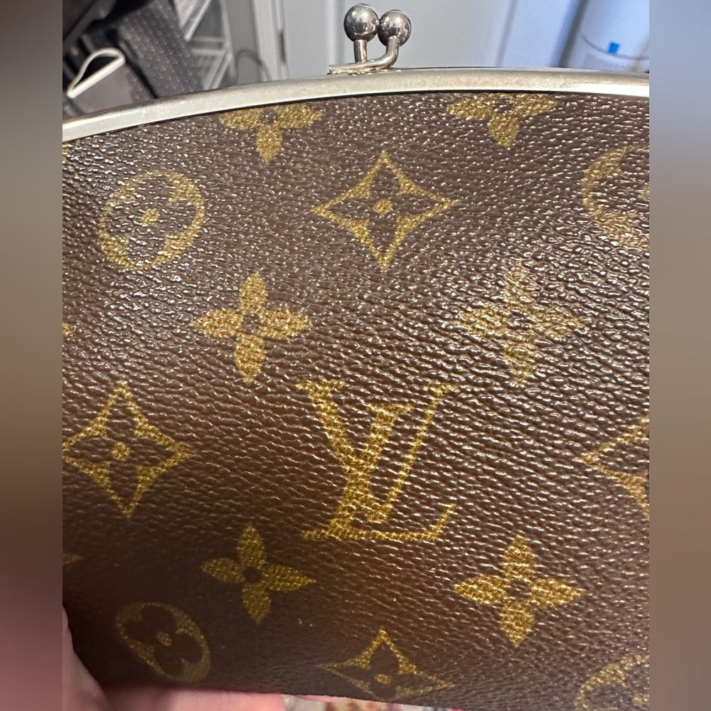 Louis Vuitton Brown and Gold Wristlet - Picture 7 of 15